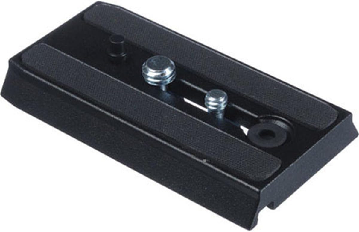 Manfrotto 501PL Rapid Connect Sliding Plate with 1/4 inch and 3/8 inch Camera Fixing Screws