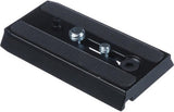 Manfrotto 501PL Rapid Connect Sliding Plate with 1/4 inch and 3/8 inch Camera Fixing Screws