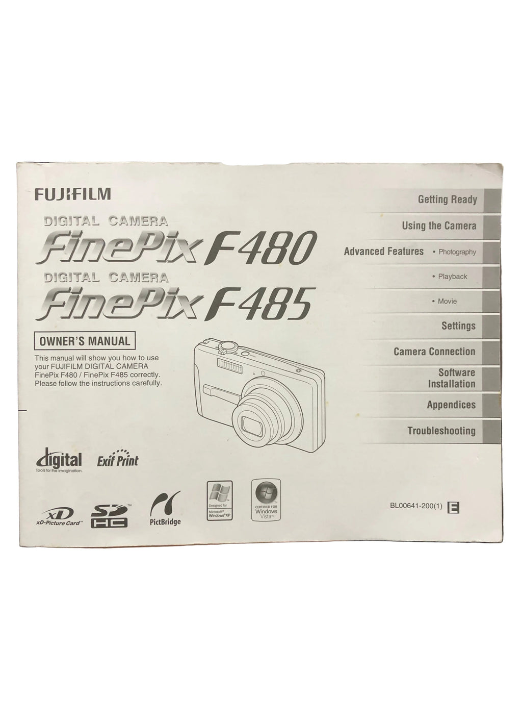 Fuji film Fine PIX 480 Camera