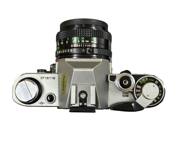 CANON AE-1 Camera & 50mm 1:1.8 FD mount Lens 