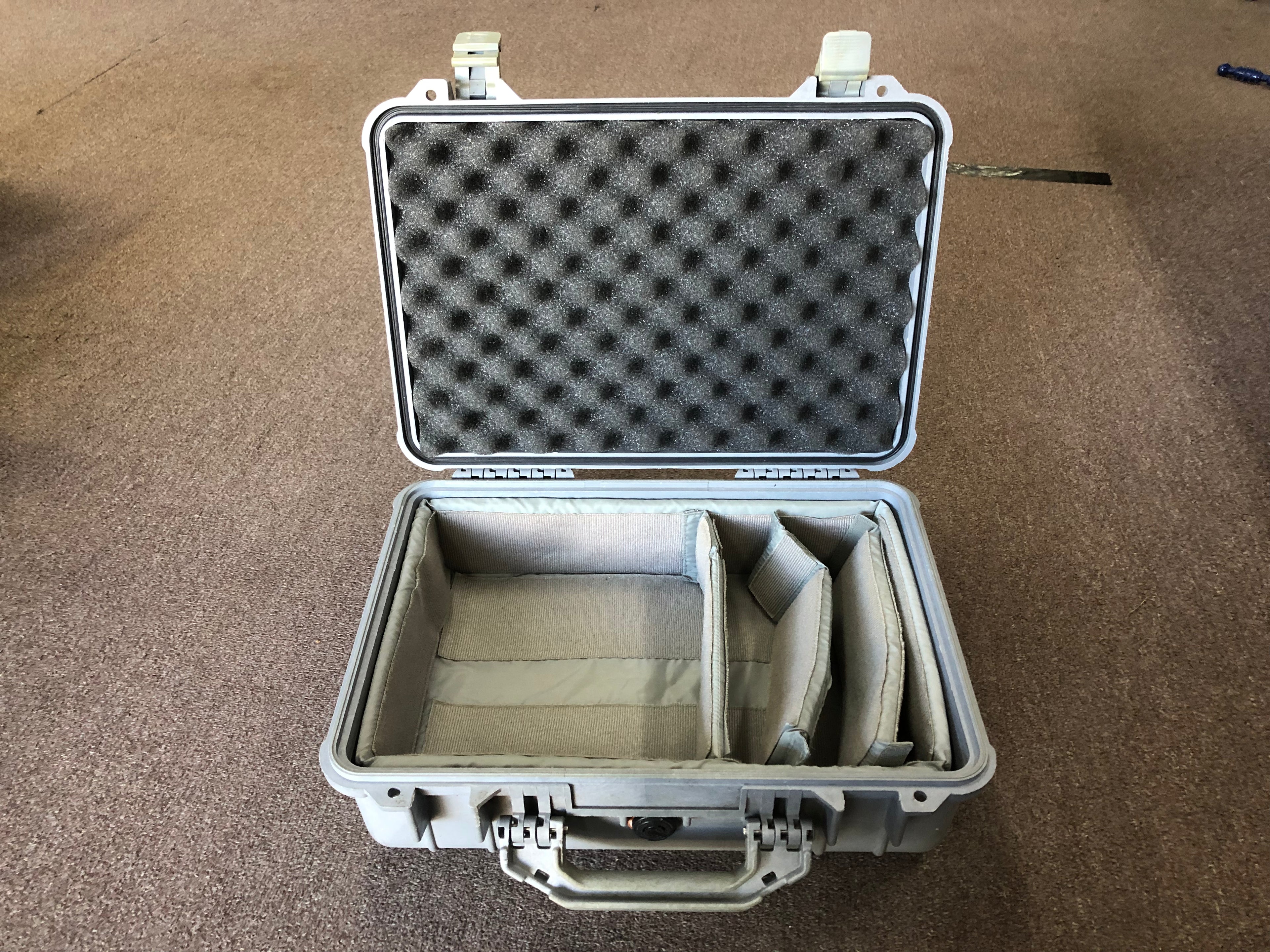 Pelican Case 1504 Silver