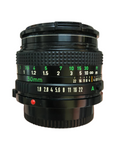 Canon FD 50 mm 1:1.8 lens
