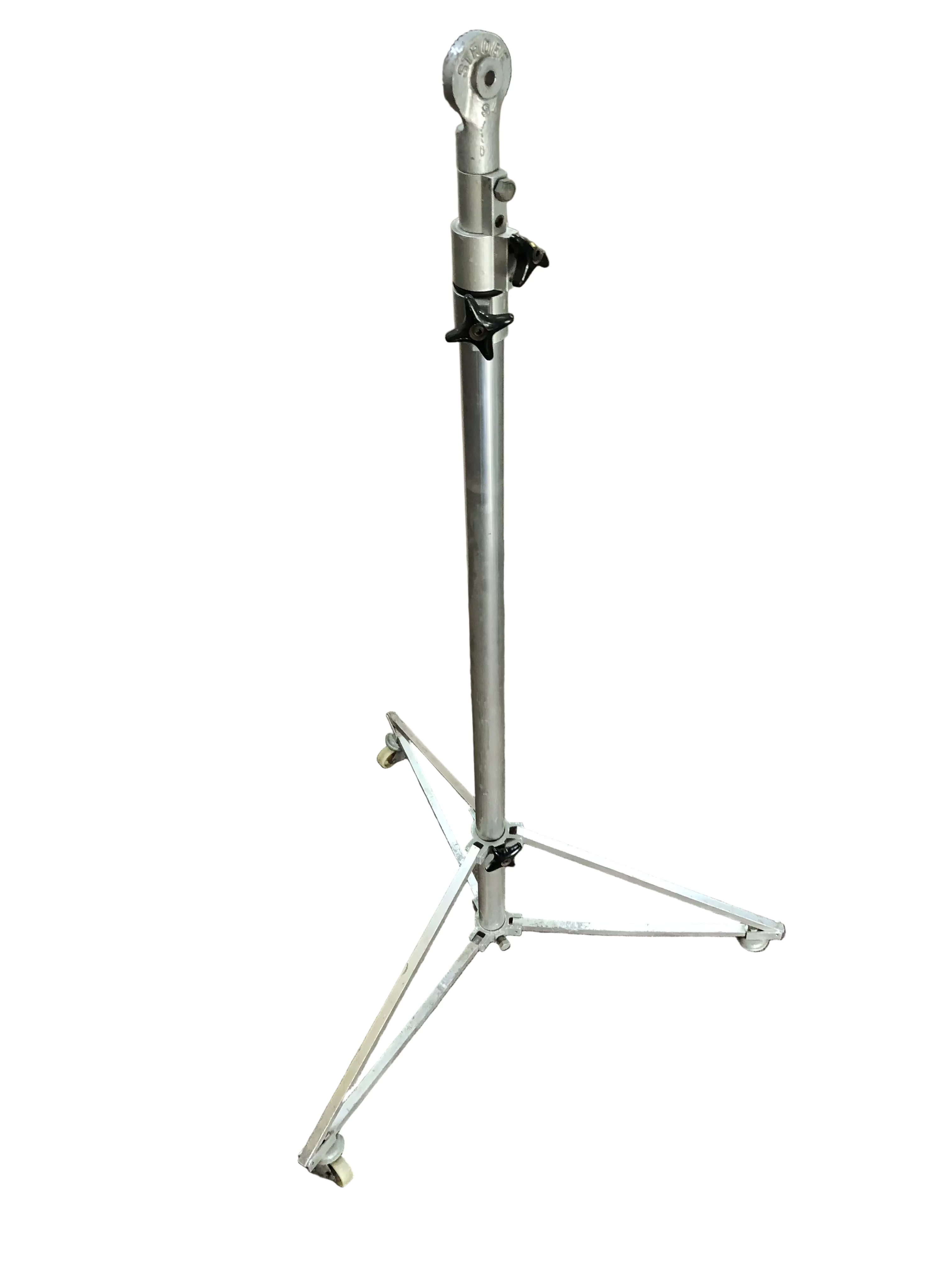 Medium - Sliver Rolling Studio Stands, S4 Strobe