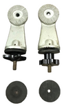 Medium - Sliver Rolling Studio Stands, S4 Strobe
