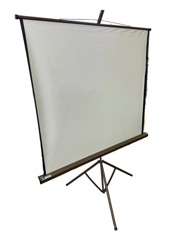 Mistrol 140 x 140 cm Projector Pull Up Screen