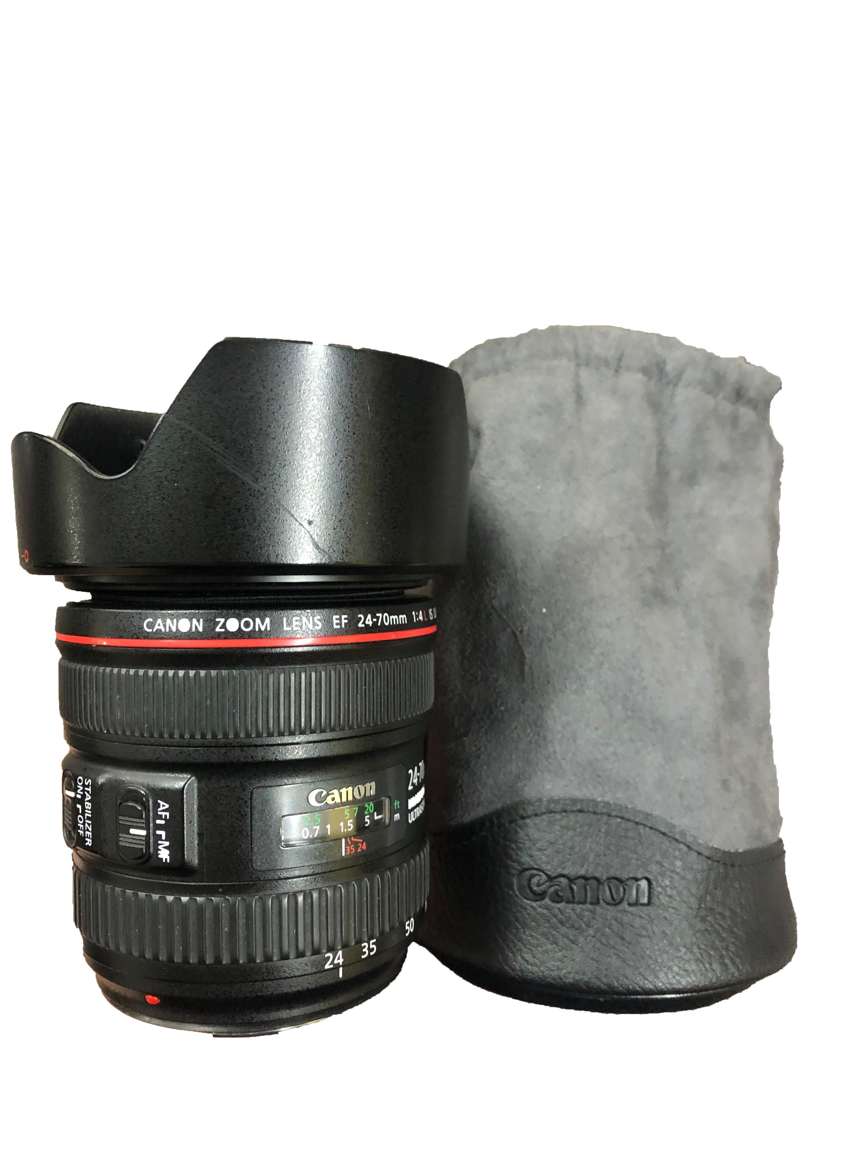 Canon Zoom EF  24 - 70 mm F 1/4 Lens