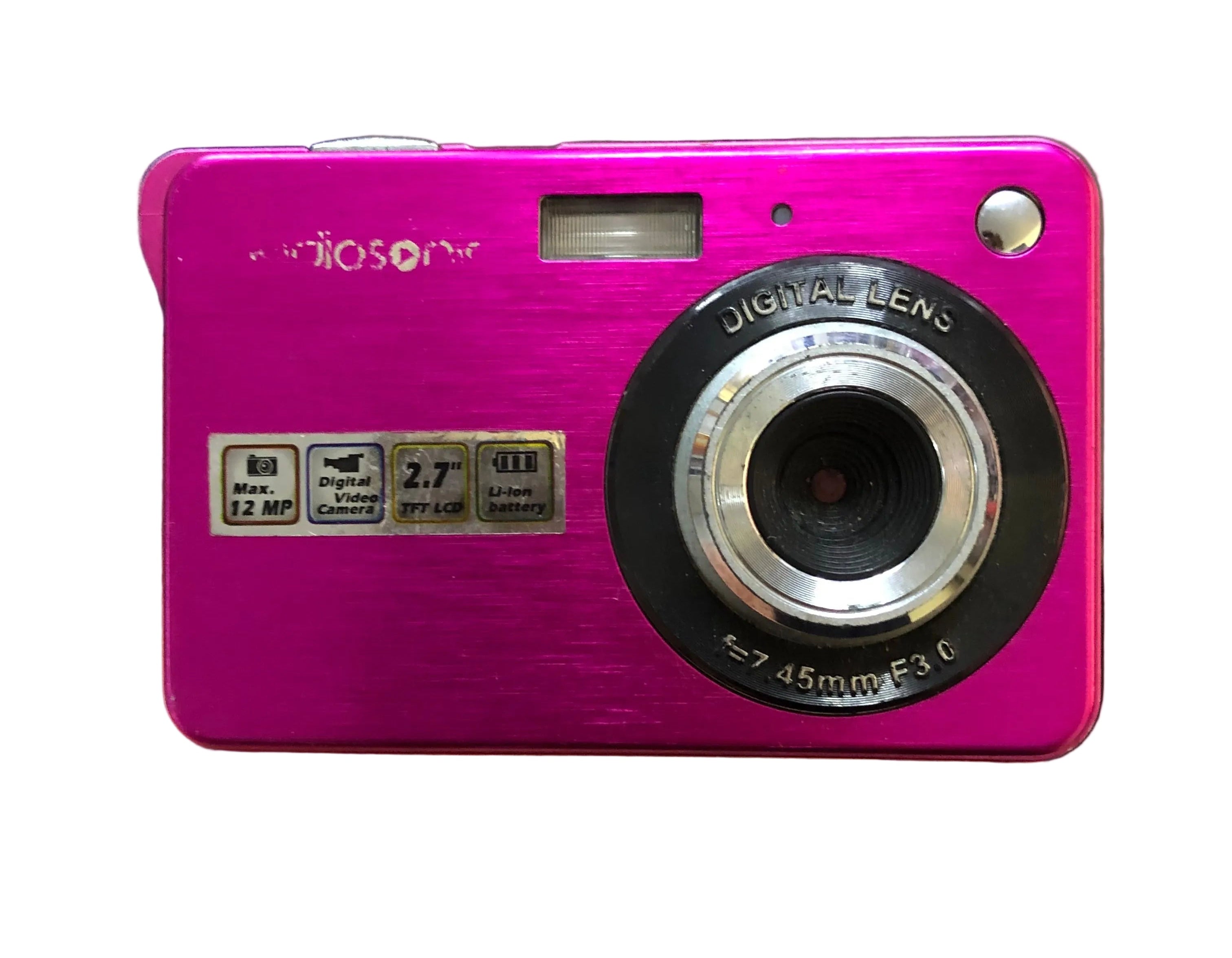 Audio Sonic Pink Digital Camera