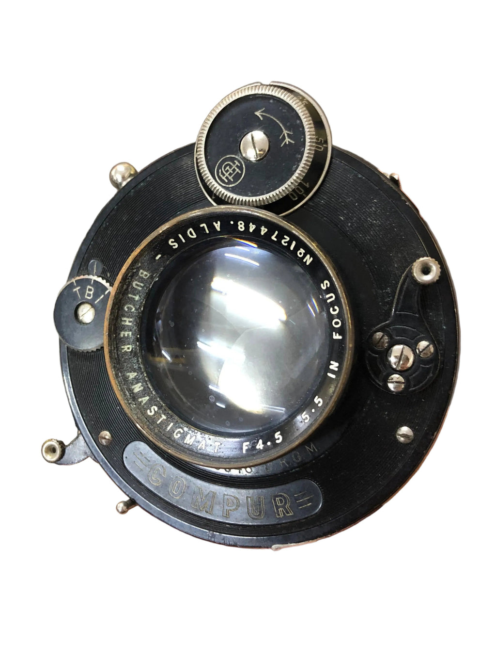 Compur Shutter w/Lens Butcher Anastigmatic