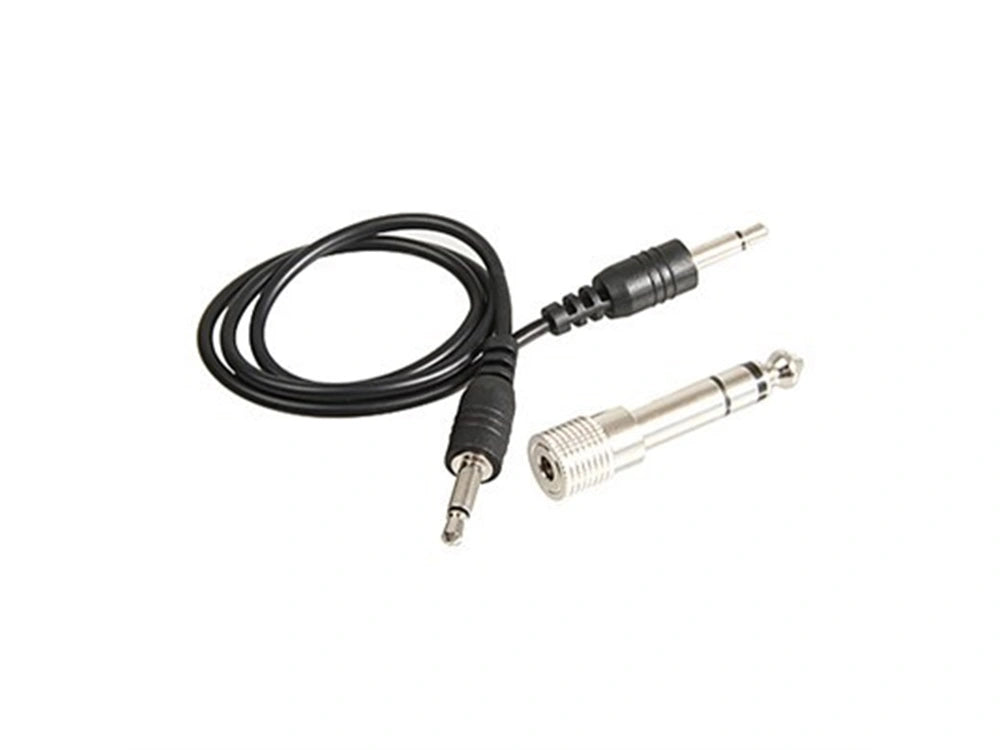 Phottix 3.5mm Male to 3.5mm Male Sync Cord (40cm) w/ 6.3mm Adapter