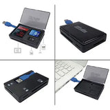 Inca USB 3.0 3-in-1 Card Reader and Holder