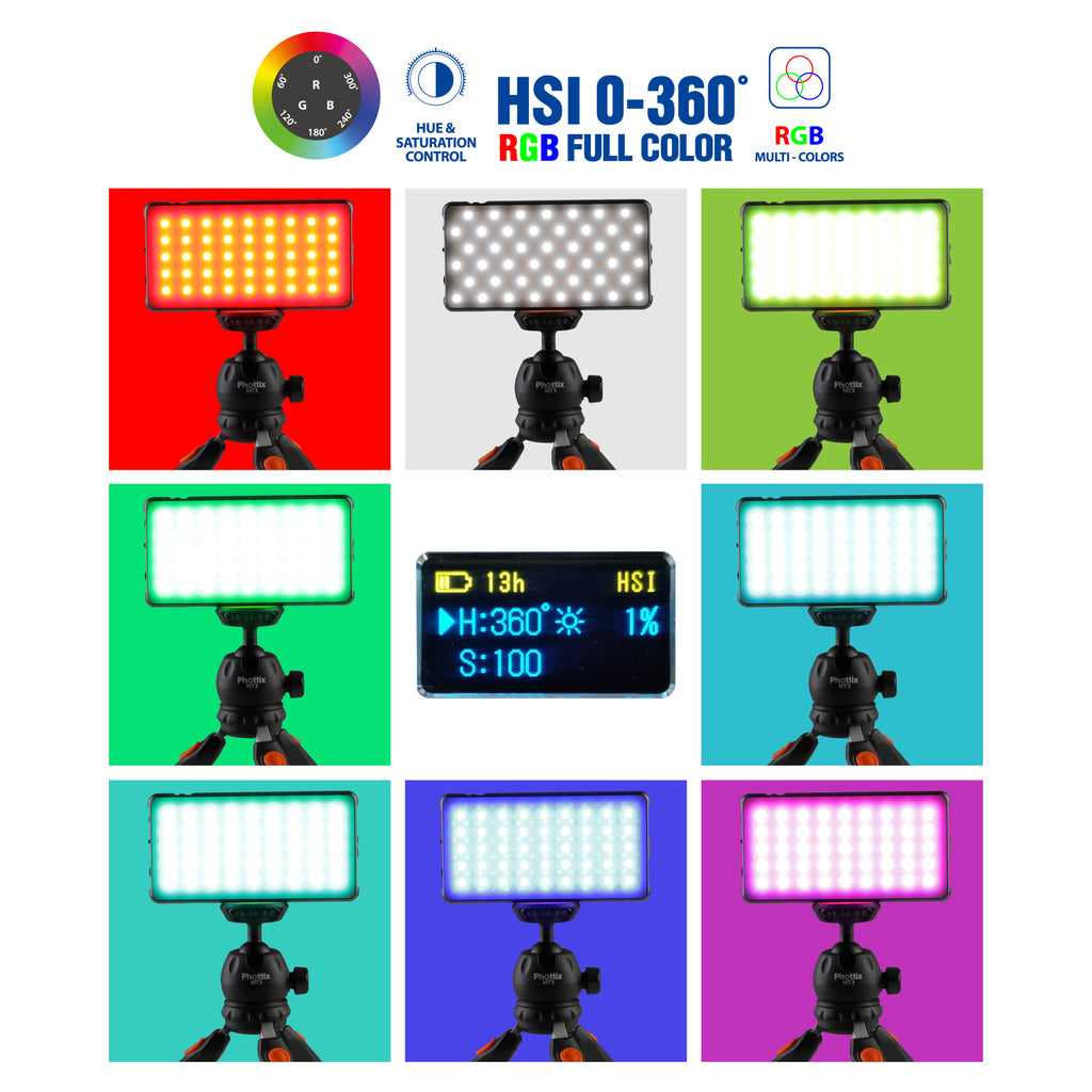 Phottix M200R RGB Light